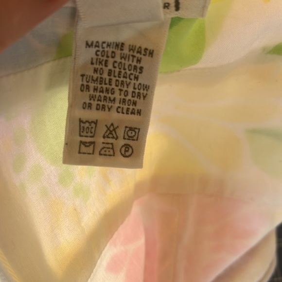 Lily Pulitzer 100% cotton floral print dress. - Picture 7 of 10